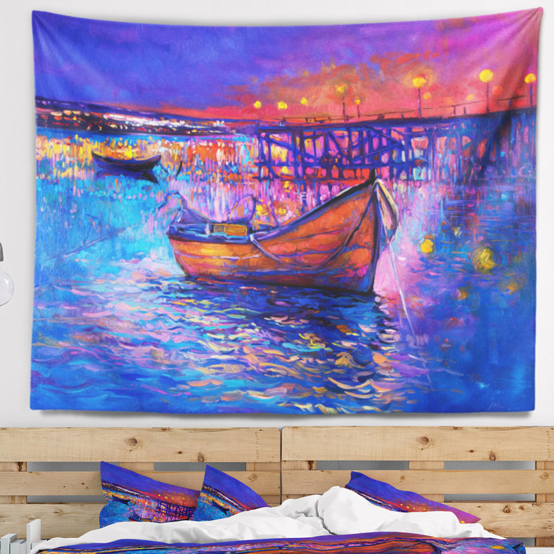Polyester Tapestry, 50" H x 60" W