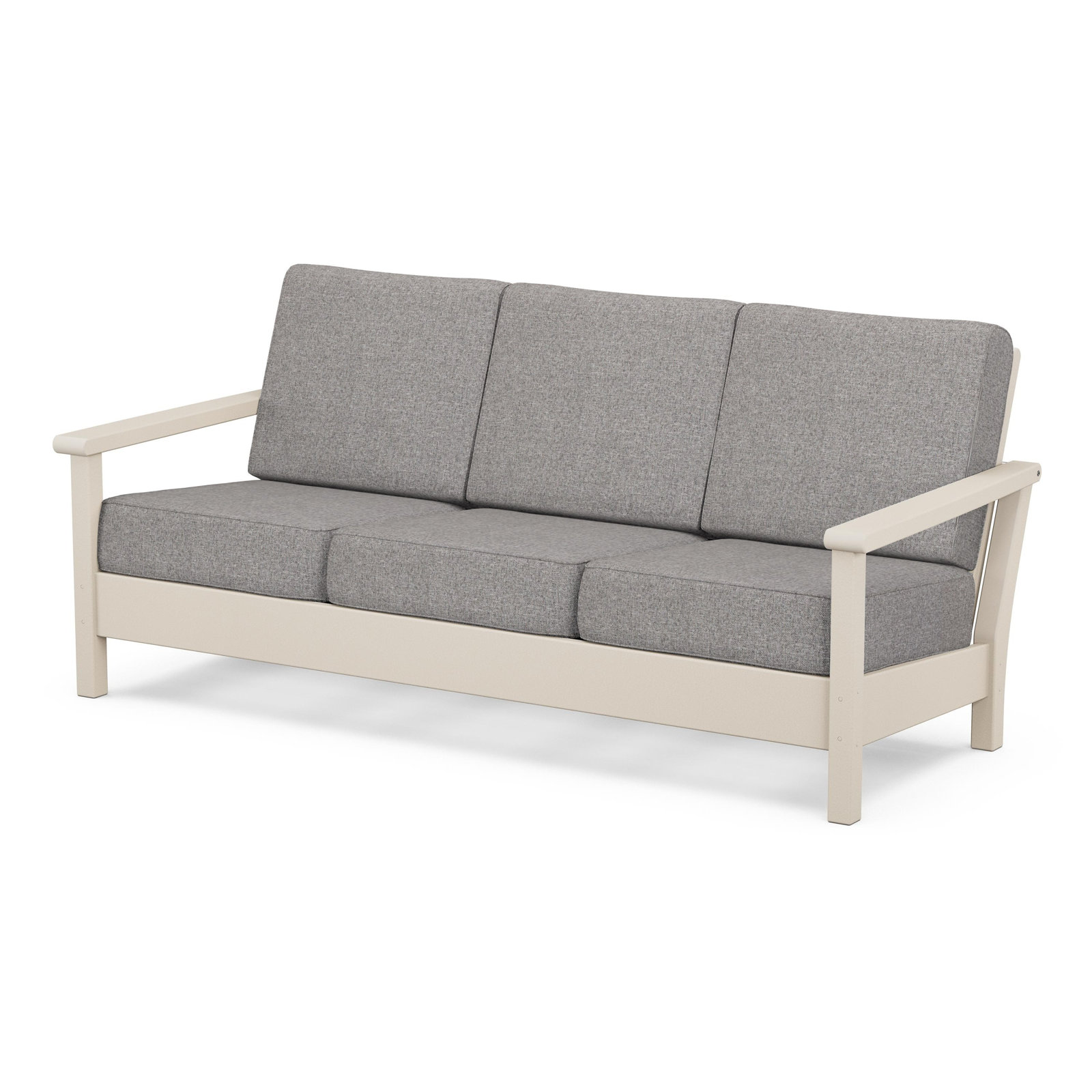 Harbour Deep Seating Sofa, Gray Mist, Sand