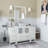  54" Single Bathroom Vanity Set with Mirror-27042779