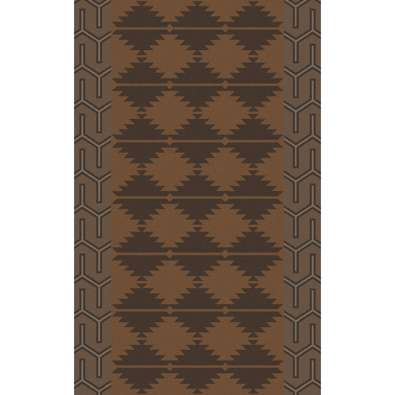 Lewis Wool Southwestern Indoor Rug, Rectangle 5' x 8'