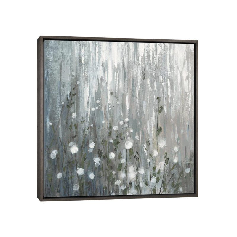 «August Branches» par Silvia Vassileva - impression, H 37 po x l 37 po x P 1,5 po, Dark Rustic Wood Framed, Aucun mat