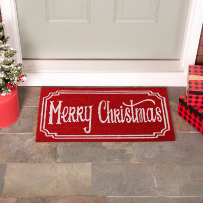 Tapis Bright Merry Christmas