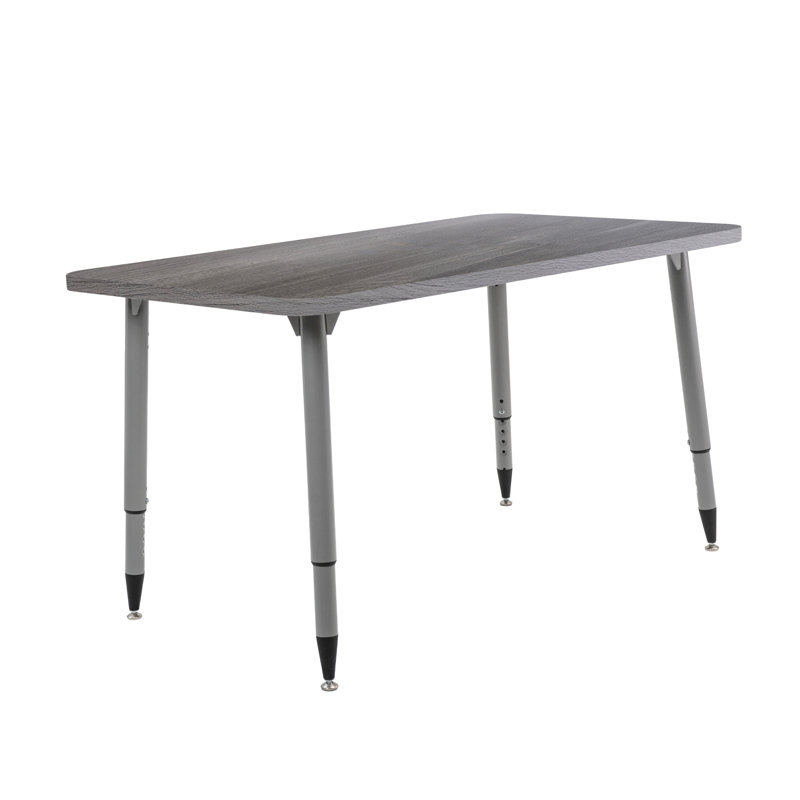 Table d'activité Adapte 24 x 36, 30 po x 48 po, Bois gris / argent