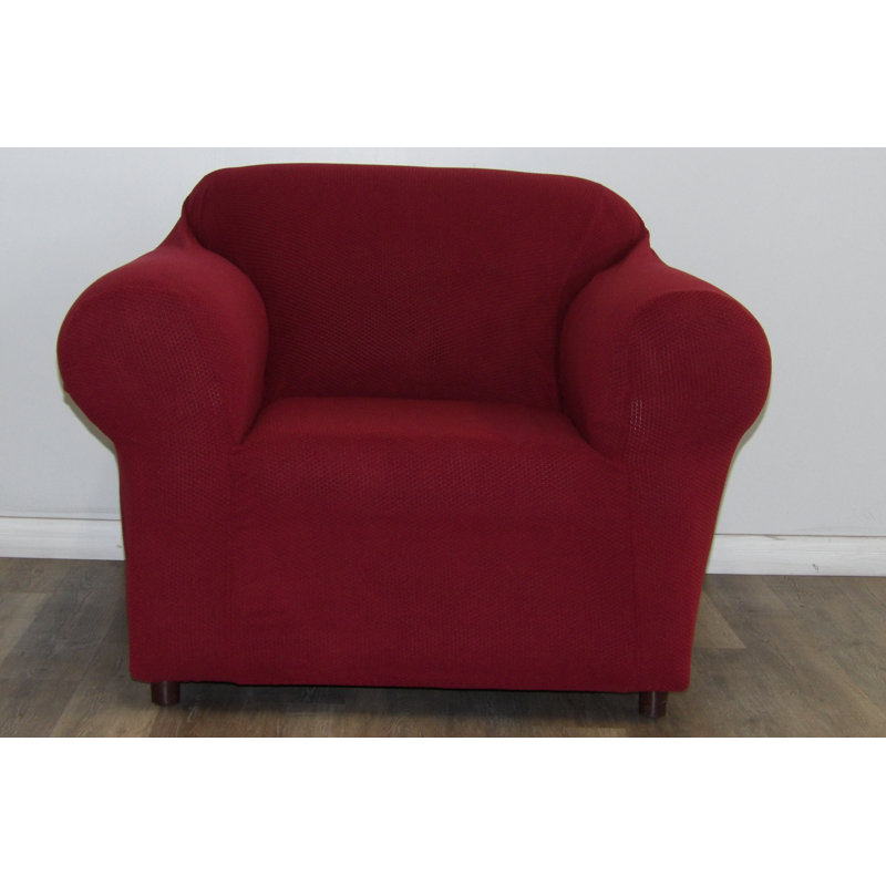 Housse extensible pour fauteuil Snowball, Mélange de polyester bourgogne