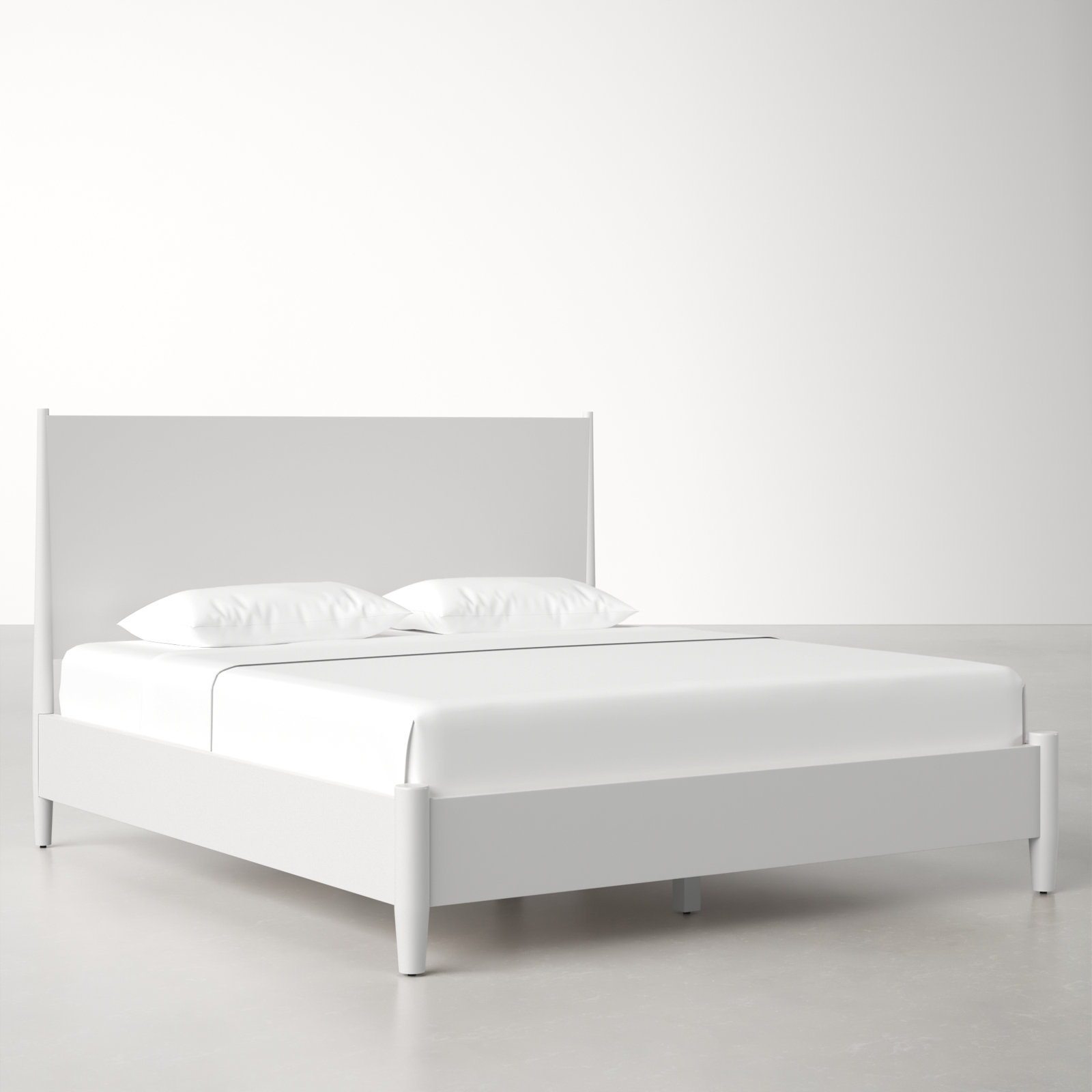 Williams Panel Bed, Full, White