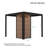 111 Takasho Wood Grain Deco Panel For Pergola Accessory-103407401