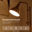 Lampe de bureau en bronze vieilli 28,75 po Pendley-26714146