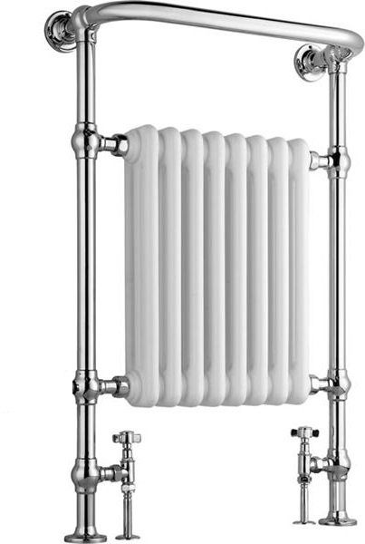 Maccharles Traditional Towel Rail Heated Towel Rails, White