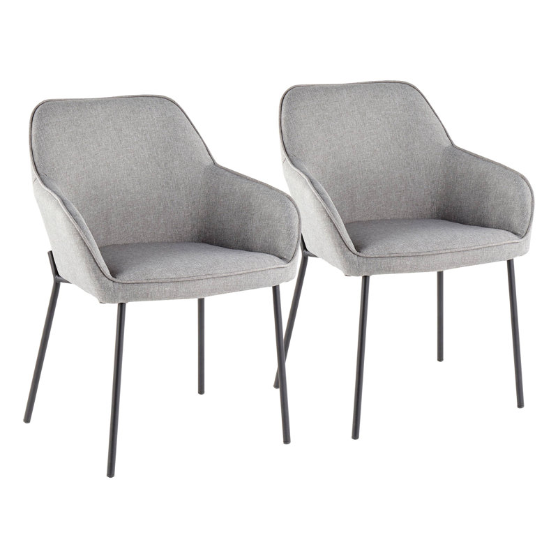 Chaise de salle à manger en tissu