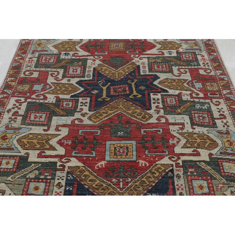 Burano One-of-a-Kind 5'8X7'3 Hand Knotted Area Rug