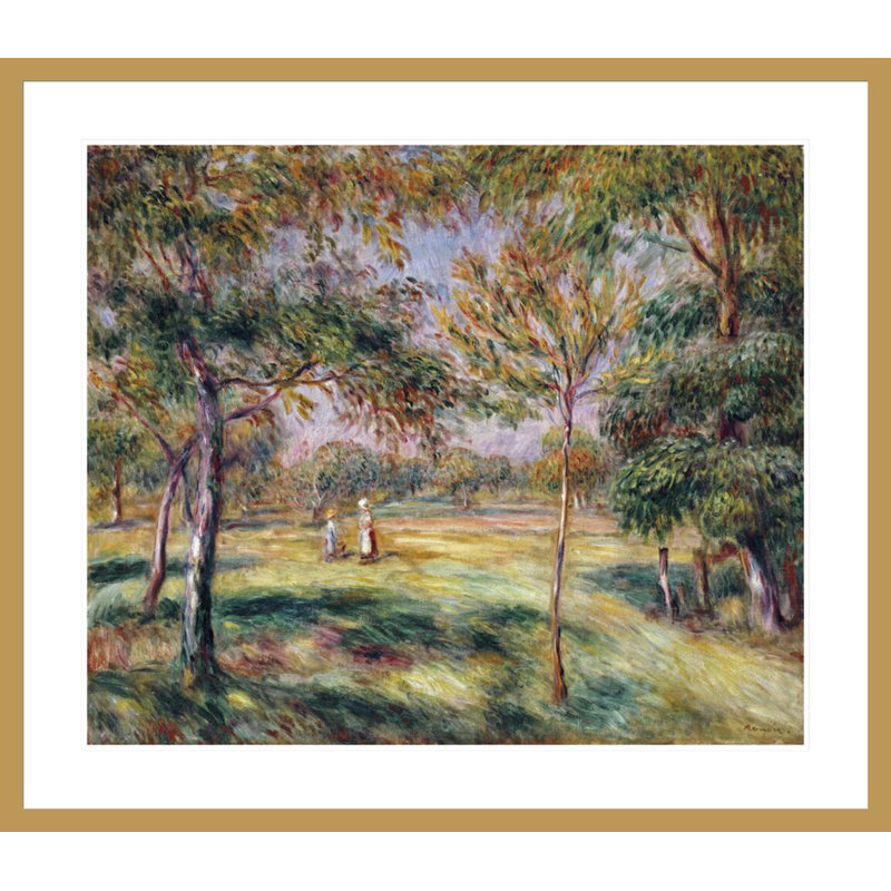 «The Glade» par Pierre-Auguste Renoir, impression giclée encadrée, H 33,5 po x l 38,58 po