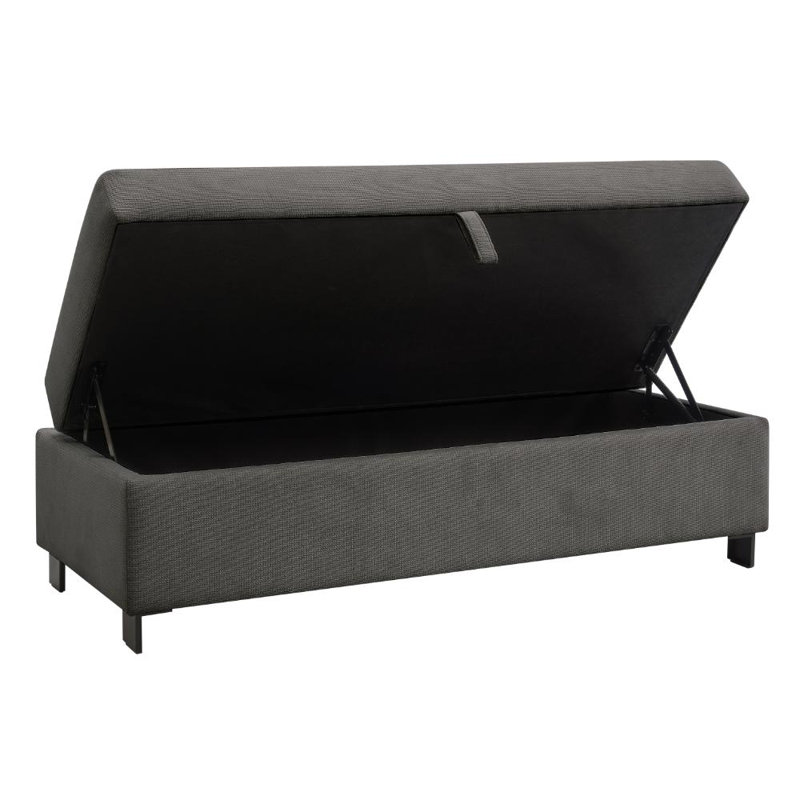 Berdena 5 Seater Corner Sofa , Grey Linen