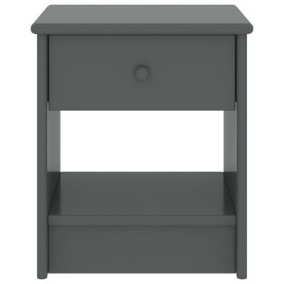 Ahern Solid Wood Block End Table