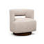 Crystle Swivel Barrel Chair-2020068239-2020068348