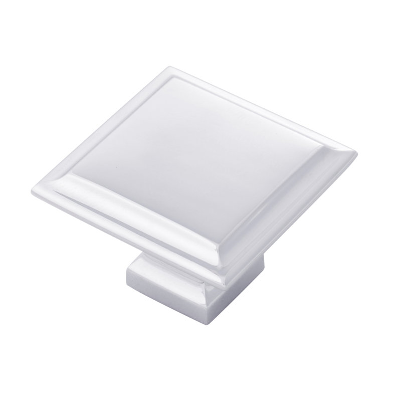 Studio II Square Knob, Chrome