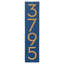 Floating Modern 3" Number Vertical Address Plaque (4 Digits)-435911184-435911280-435907216