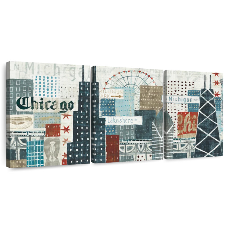 Senne Hey Chicago, H 39 po x l 80 po
