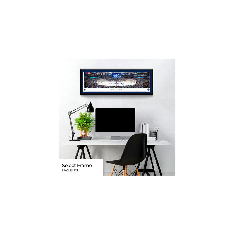 Toronto Maple Leafs - reproduction de photo sur papier, H 15,5 po x l 42 po x P 0,88 po, Sélectionner le cadre