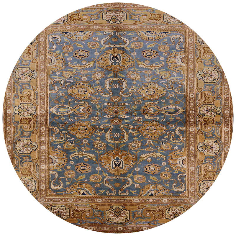 Oriental Indoor Rug, Round 4'