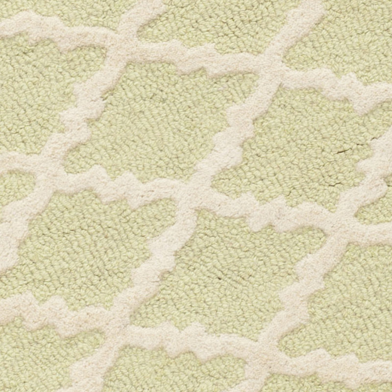 Ilion Cambridge Hand Tufted Wool Geometric Rug, Runner 2'6" x 8'