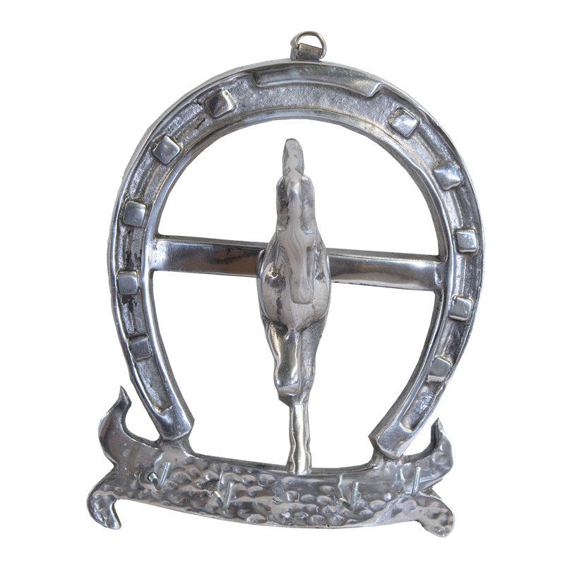 Porte-clés cheval sautant
