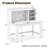 Rodez Computer Desk with Power Outlet-1656441337