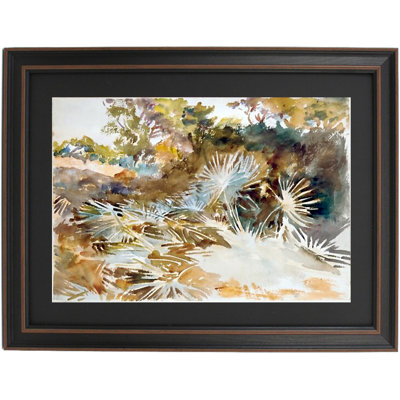 Landscape With Palmettos By John Singer Sargent