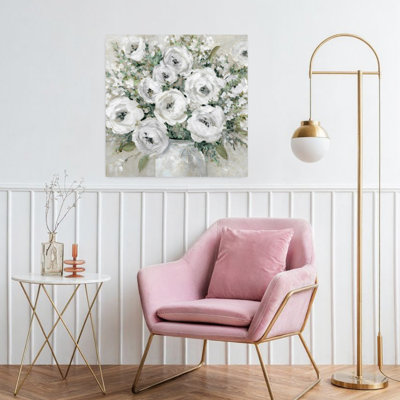 Art mural simple Simply Soft Flower