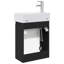 Single Bathroom Vanity with Ceramic Basin-299505053