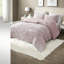 Luxurious Sherpa Velvet Bedding Sets, Light Purple, Full