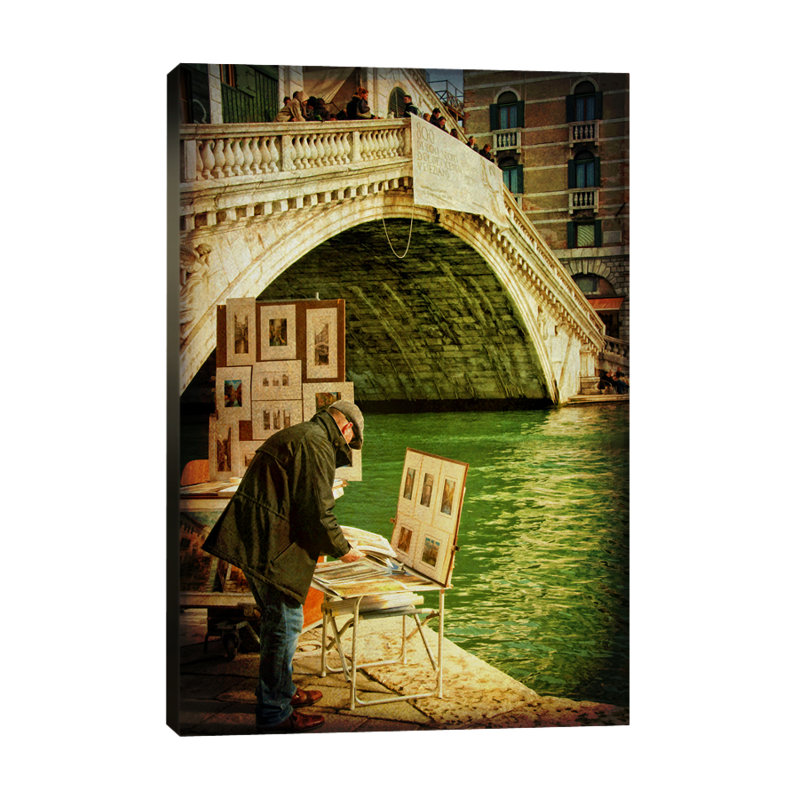 Dano - Wrapped Canvas Print, 46cm H x 30cm W x 4cm D