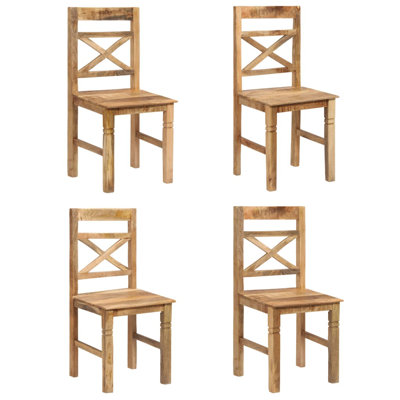 Fritch 44cm H Side Chair in Brown