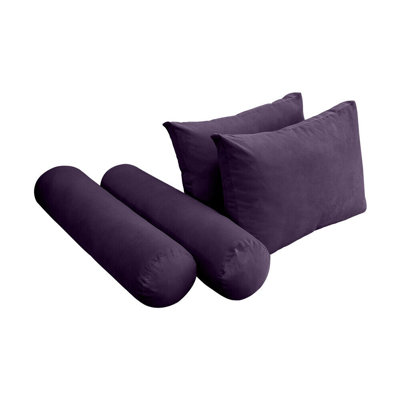 Velvet T-Cushion Daybed Slipcover