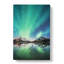 Northern Lights Over Skagsanden Beach In Abstract - Wrapped Canvas Print-55307793