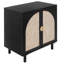 Armoire de rangement à 2 portes résistante aux intempéries avec poignée en métal et tablette réglable