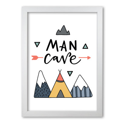 Man Cave Mountains - Print