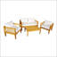 Ensemble de meubles de patio 4 pièces-467767573
