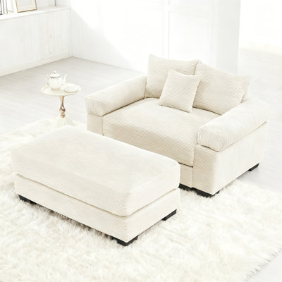 Canapé modulaire surdimensionné 54,3 po Cloud