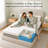 14" Medium Firm Pillow Top Hybrid Mattress with Gel Memory Foams and Pocket Springs — Motion Isolation, Pressure Relief & Edge Support — CertiPUR-US & OEKO-TEX Certified-1475713276-1475713273