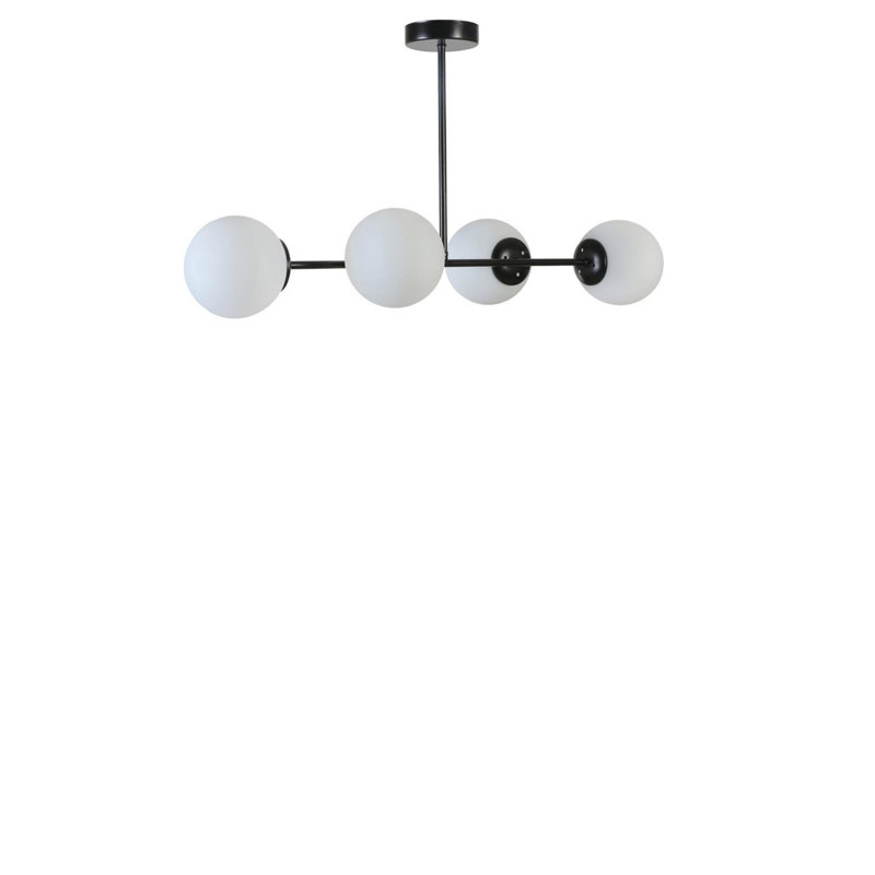 Chandle Chandelier, Black/White