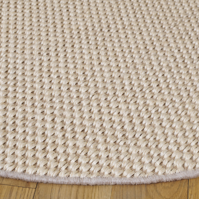 Nf526 Area Rug In Creme, Round 6'