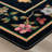 Alminus Signature Lorelei Onyx Floral Area Rug-1722965012
