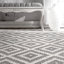 Geometric Wool Hand Woven Area Rug-1024200635