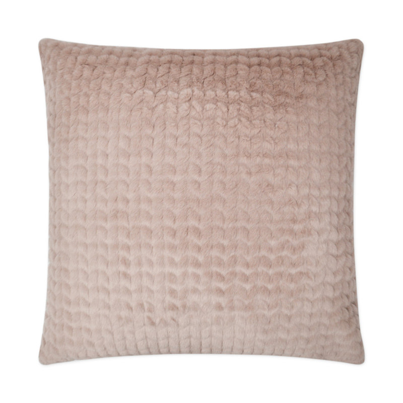 Dainty Pillow Cover & Insert, Blush, Square 20"