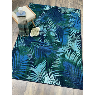 Tapis bleu Buhr