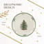 Spode Christmas Tree Round Platter 14"