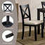 1 table rectangulaire, 4 chaises et 1 banc, ensemble de table de salle à manger