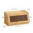 Bamboo Bread Box for Kitchen Countertop