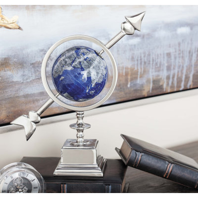 Aluminum Tabletop Globe
