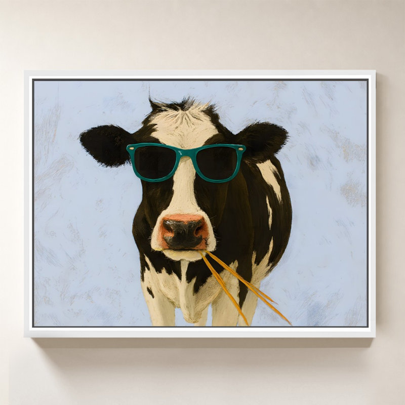 «Onward Cow» par Jenny Green - Impression sur toile